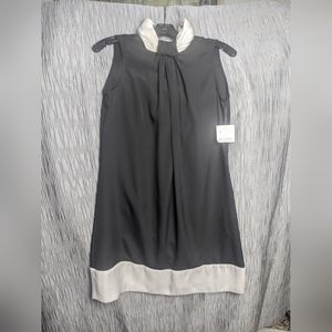 Zara Black and White Dress Size Small